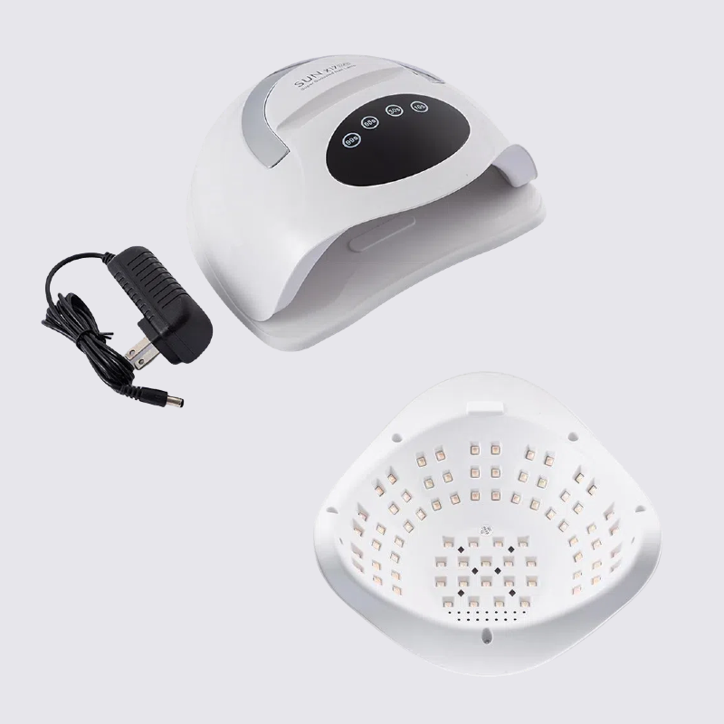 230W/320WProfessional UV/ LED Lamp for for Nail Gel Polish with 4 Timers & Auto Sensors, Special Pink Light Skin Beautification Skincare 