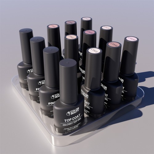 Natural Nude Gel Nail Polish Kit Soak Off UV / LED Nail Art Design Manicure Salon DIY Salon at Home, 6 Colors 5ml