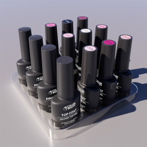 Super Girl Gel Nail Polish Kit Soak Off UV / LED Nail Art Design Manicure Salon DIY Salon at Home, 9 Colors, 5ml