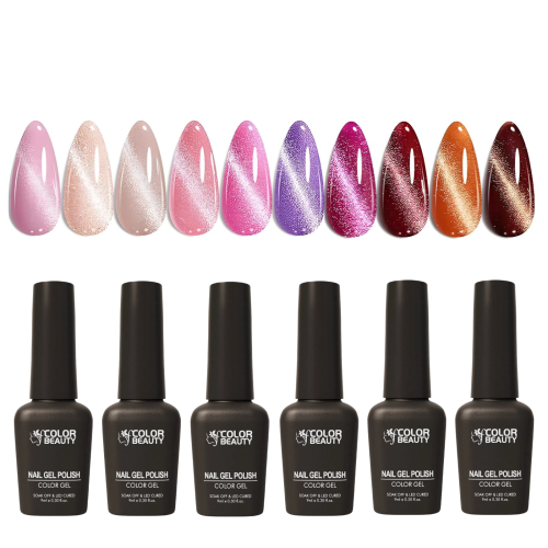 Eye Cat Series Gel Nail Polish Soak Off UV / LED Nail Art Design Manicure Salon DIY Salon , 9ml